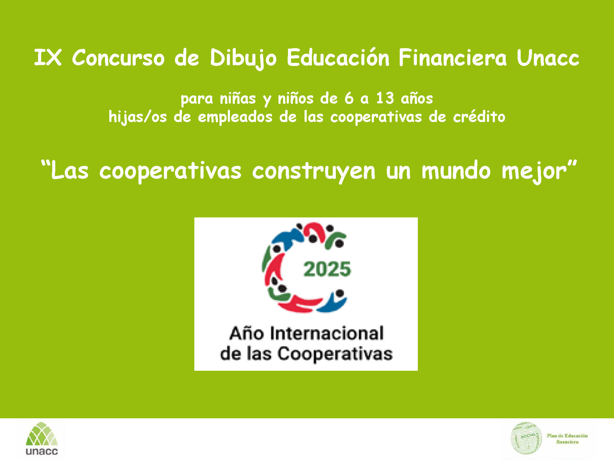 Publicación de los ganadores Concurso de Dibujo de Educación Financiera Unacc