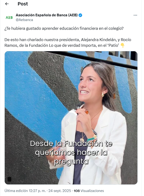 ¿Te hubiera gustado aprender educación financiera en el colegio?