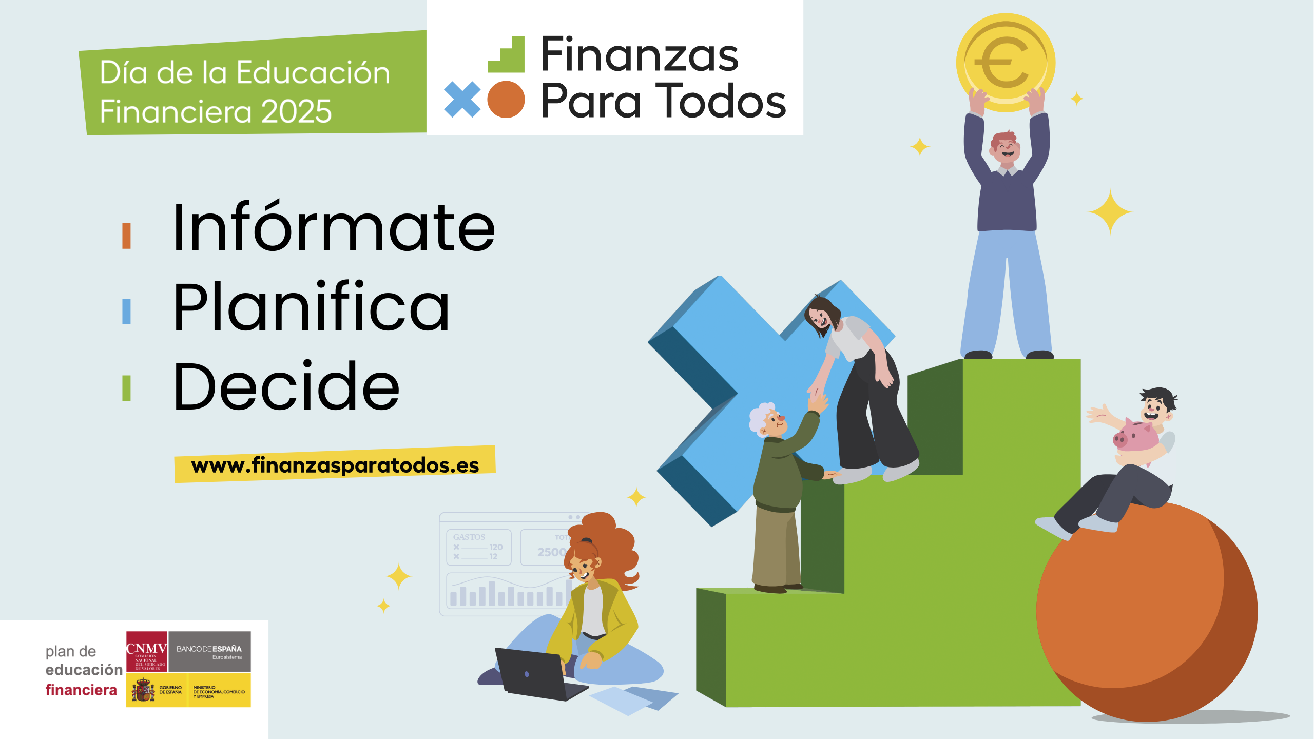 Campaña formativa de UNESPA sobre el ahorro por el Día de la Educación Financiera