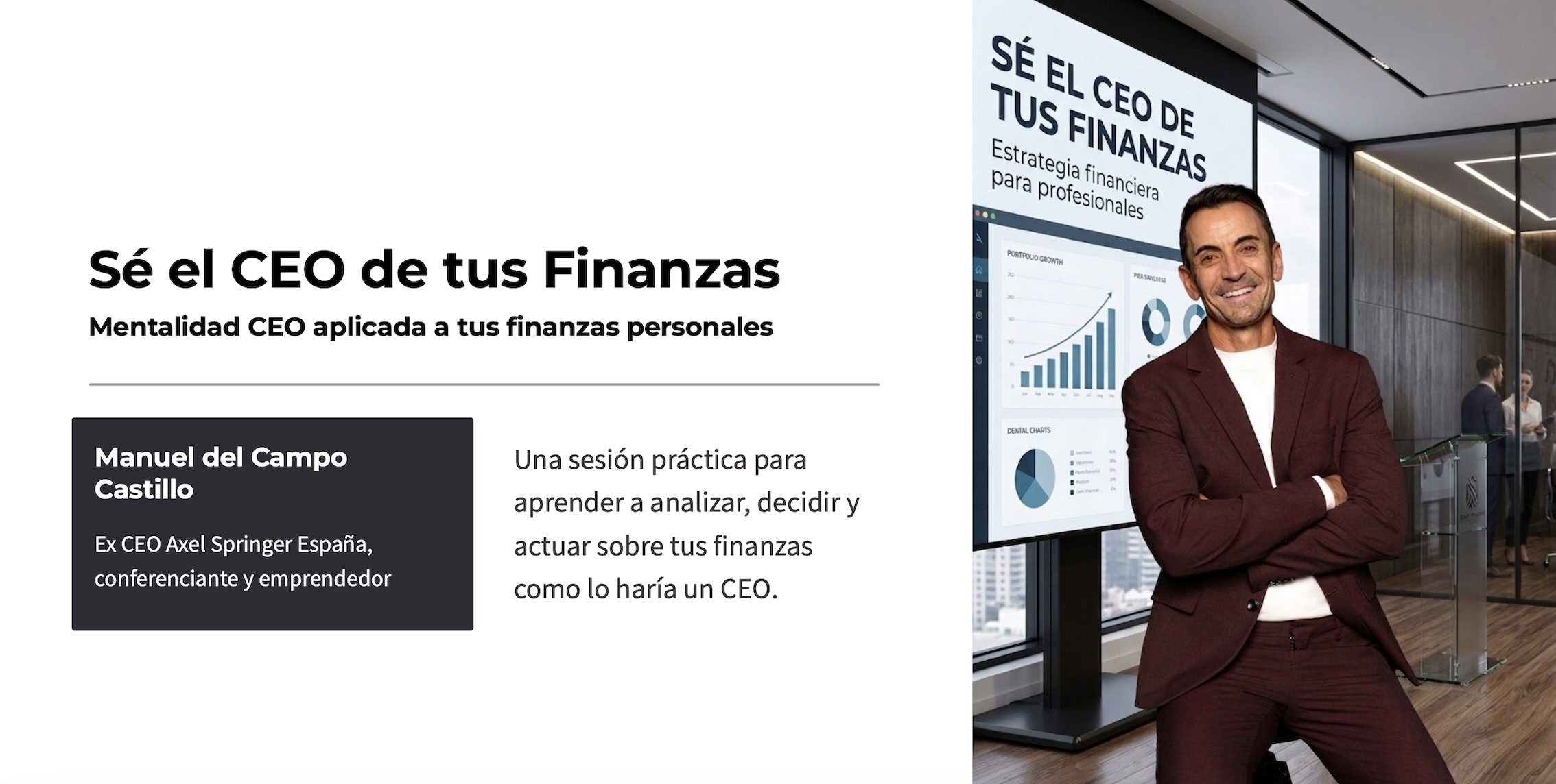 Sé el CEO de tus finanzas: toma el control de tu vida financiera