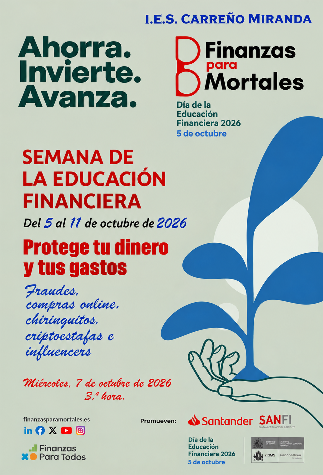 Protege tu dinero y tus gastos